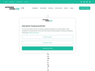 Wiadomości Ełk - Serwis informacyjny miasta Ełku
